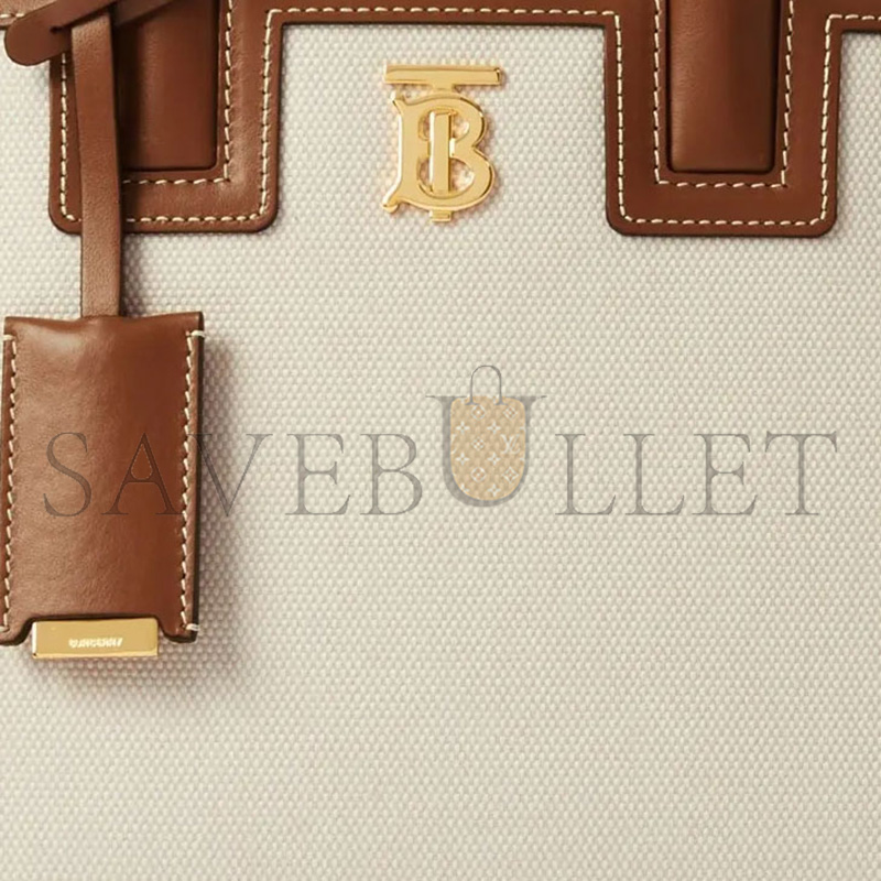 BURBERRY MINI FRANCES TOTE BAG 80705721 (27*20*11cm)